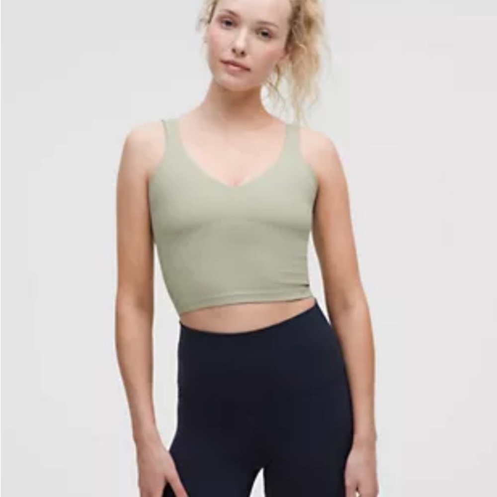 Lululemon Athletica Align Tank Top, Fog Green